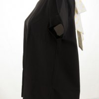 Черна дамска блуза с панделка марка 1st Somnium, снимка 3 - Тениски - 36892263