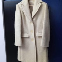 Дамско бяло палто, снимка 1 - Палта, манта - 39875419