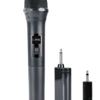 Безжичен караоке микрофон за аудио устройства Черен, снимка 1 - Друга електроника - 43380904