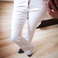 Бял панталон/дънки Tally weill, снимка 1 - Панталони - 27779093