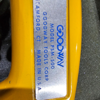 Пистолет за почистване на кожухотръбни топлообменници - Goodway - PSM-500, снимка 2 - Други машини и части - 44906317