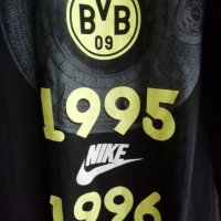 Borussia Dortmund Nike 1995 1996 Deutscher Meister Vintage оригинална тениска Борусия Дортмунд Ретро, снимка 3 - Тениски - 43662093