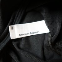 XS/S American Apparel черно тюлено боди бикина, снимка 12 - Бельо - 37804447