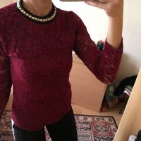 Елегантна блуза, снимка 2 - Блузи с дълъг ръкав и пуловери - 26814354