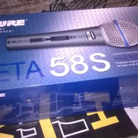 shure beta sm58s-profi microphone-внос швеицария, снимка 9 - Микрофони - 27576025