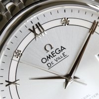 Мъжки часовник OMEGA De Ville Rhodium с автоматичен механизъм, снимка 5 - Мъжки - 38372559