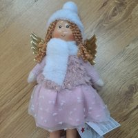 Кукличка ангелче 25 см., снимка 4 - Декорация за дома - 43031539
