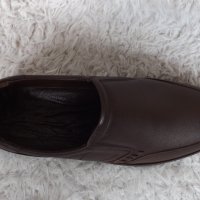 Обувки, естествена кожа, без връзки, код 597/ББ1/75, снимка 4 - Мокасини - 40302025