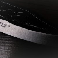 Руски сгъваем джобен нож с калъф АКУЛА ,сталь 65х13, снимка 8 - Ножове - 28100111