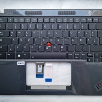 Нова клавиатура за Lenovo ThinkPad T14s Gen 3 21CQ 21CR GER BKLT, снимка 14 - Части за лаптопи - 43503160