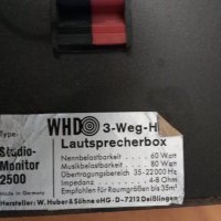 WHD Studio Monitor 2500 трилентови тонколони, снимка 4 - Тонколони - 28232825