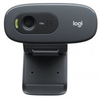 Уеб Камера Logitech C270 720P HD камера за компютър или лаптоп Webcam for PC / Notebook, снимка 2 - Камери - 36811204
