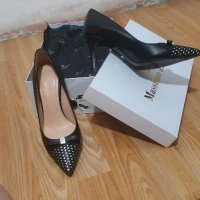 Елегантни обувки с панделка от естествена кожа, снимка 6 - Дамски елегантни обувки - 38341378