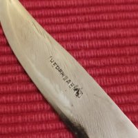 Старо ножче с кокалена дръжка. , снимка 3 - Колекции - 43672475