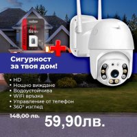 КАМЕРА 8LED A0012 + 64GB CARD, снимка 1 - Други - 40483400