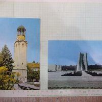 Лот от 2 бр. пощенски картички "Разград"*, снимка 1 - Филателия - 28433078