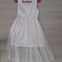Дамска бяля рокля , снимка 4 - Рокли - 37467542