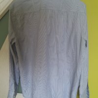 Мъжка риза дълъг ръкав вталена Iventi р-р L 41-42 , снимка 4 - Ризи - 33019571