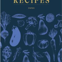 Журнал за рецепти от Papier, тъмносин, 153  x 215 мм, снимка 1 - Други стоки за дома - 43184385