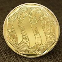 Steem Coin / Стийм монета ( STEEM ) - Gold , снимка 1 - Нумизматика и бонистика - 33242320