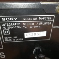 SONY TA-F319R MADE IN JAPAN 2510211528, снимка 11 - Ресийвъри, усилватели, смесителни пултове - 34578166
