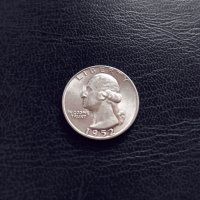 Quarter Dollar 1952-S.Сребро!, снимка 1 - Нумизматика и бонистика - 43686369
