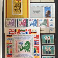 Колекция стари пощенски марки без печат (нови) - 8 големи класьора., снимка 3 - Филателия - 26381788