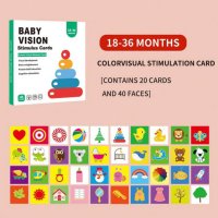 Карти за визуална стимулация BABY VISION - от 0 до 36 месеца, снимка 4 - Игри и пъзели - 43913632