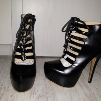 Нови високи обувки, снимка 3 - Дамски обувки на ток - 27740760