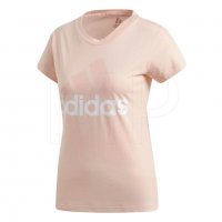 Adidas Essentials Linear Tee - страхотна дамска тениска, снимка 2 - Тениски - 33569082