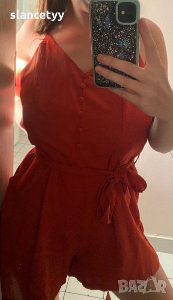 Оранжев гащеризон с коланче, снимка 1