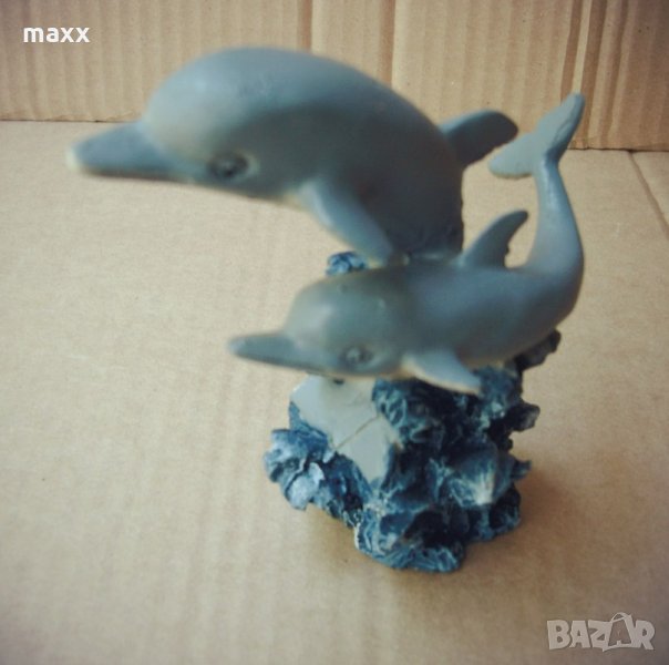 статуйка с делфини , снимка 1