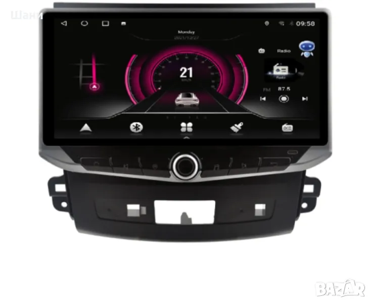 Сензорна мултимедийна система за автомобил с GPS навигация и интеграция със смартфони CEG012, снимка 1