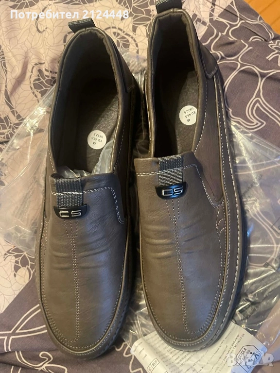 Продавам мъжки нови обувки, снимка 1