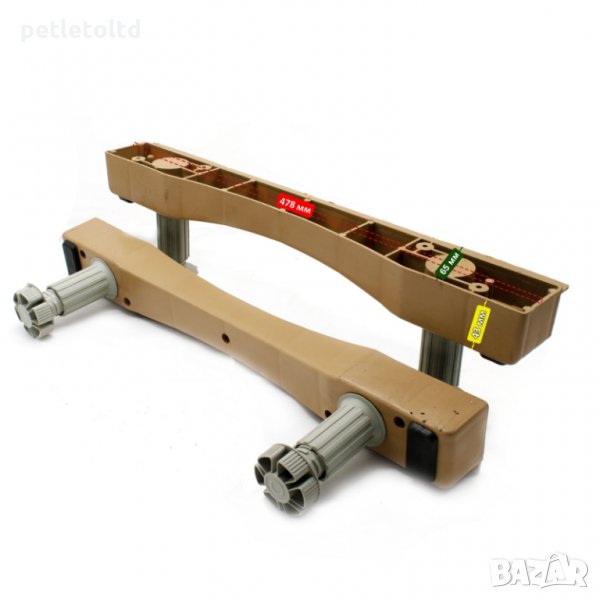 Портативни регулируеми крака за кошер. Комплект от 2 броя, снимка 1