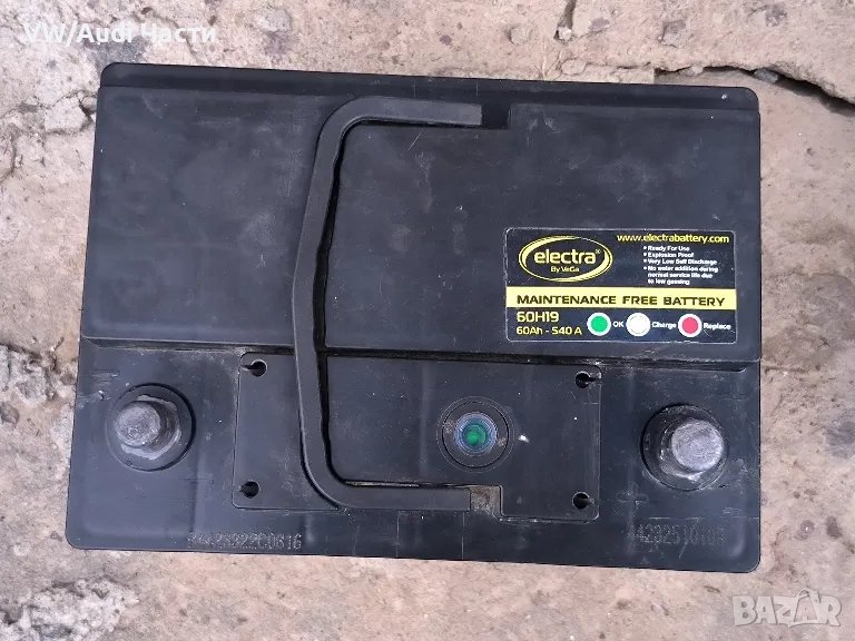 Акумулатор ELECTRA 12V 60AH 540A, снимка 1