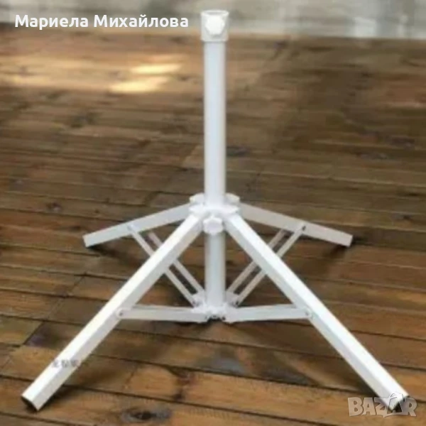 Сгъваема метална стойка за чадър Muhler., снимка 1