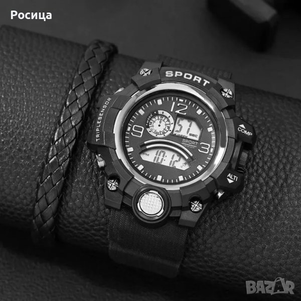 Мъжки часовник с гривна , снимка 1