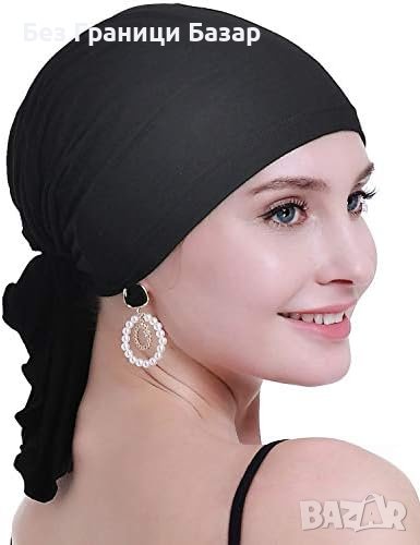 Нов Екосъобразен Бамбуков Шал за Химиотерапия - Комфорт и Стил, снимка 1