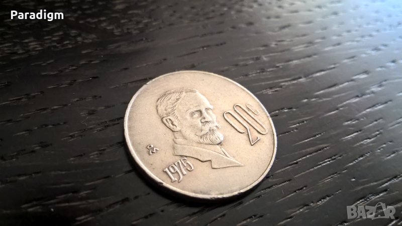 Монета - Мексико - 20 цента | 1975г., снимка 1