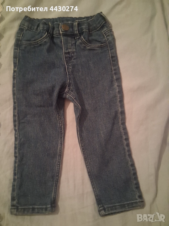 Бебешки дънки H&M, снимка 1