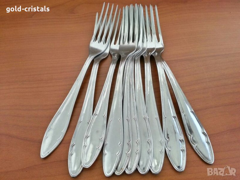 български прибори за хранене вилици Велико Търново сърп и чук, снимка 1