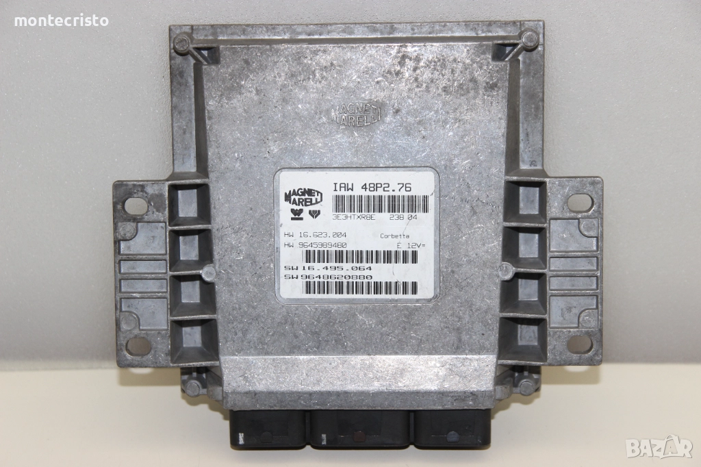 Моторен компютър Peugeot 206 (1998-2009г.) IAW48P276 / IAW 48P2.76 / 9648620880 / 9645989480, снимка 1