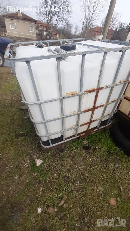 Бидони 1000л, снимка 1