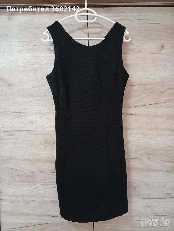 продавам дамска черна рокля , снимка 1
