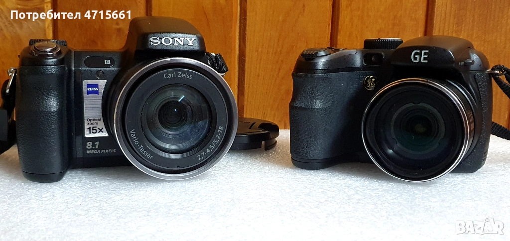 Sony Panasonic Lumix GENERAL ELECTRIC  цифрови камери работещи без зарядно , снимка 1