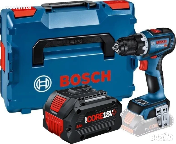 Акумулаторен винтоверт GSR 18V-90 C Solo L-boxx 1xProCORE 8.0Ah+ Bosch, снимка 1
