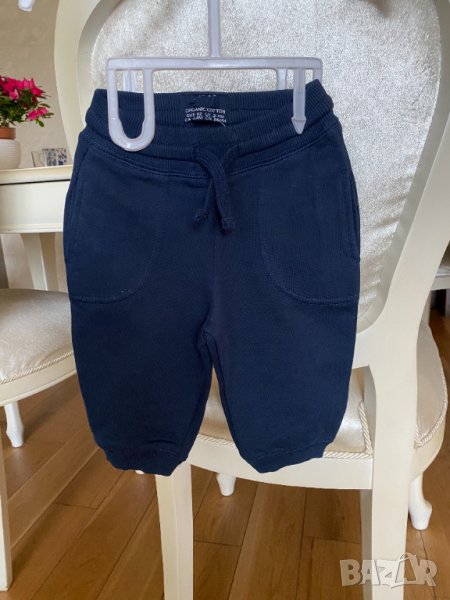 Детско Долнище за момче 62см Органичен памук, снимка 1
