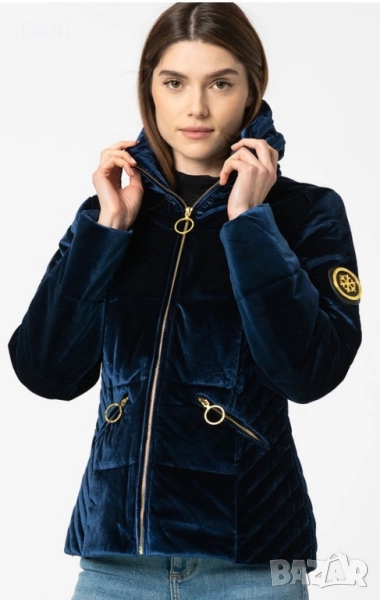 Зимно яке велур Geographical Norway, снимка 1