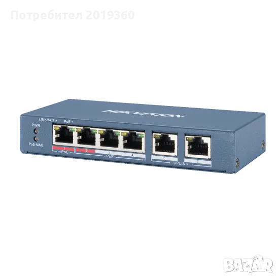 HIKVISION DS-3E0106HP-E-POE, снимка 1
